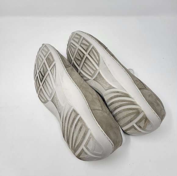 Pro Aktiv Waldlaufer Women Size 9.5 Jasmine Henni Taupe White Suede - Picture 9 of 9